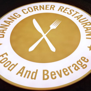 Chữ nổi mica đèn led âm