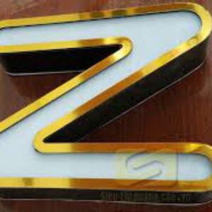 Chữ nổi mica lồng inox