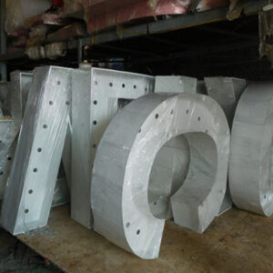 Chữ sắt đèn led nổi