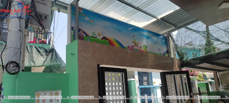 Làm bảng hiệu mầm non - Tạo sự thu hút với khách hàng