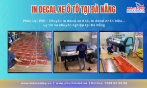 In Decal Xe Ô Tô Tại Đà Nẵng Chất Lượng Và Giá Rẻ 2023