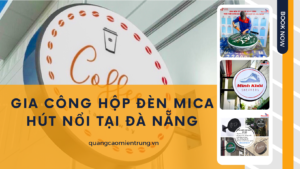 gia công hộp đèn mica hút nổi tại Đà Nẵng