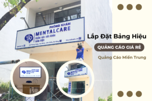 Lắp đặt bảng hiệu giá rẻ