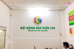 Bộ Chữ LOGO Trang Trí Văn Phòng